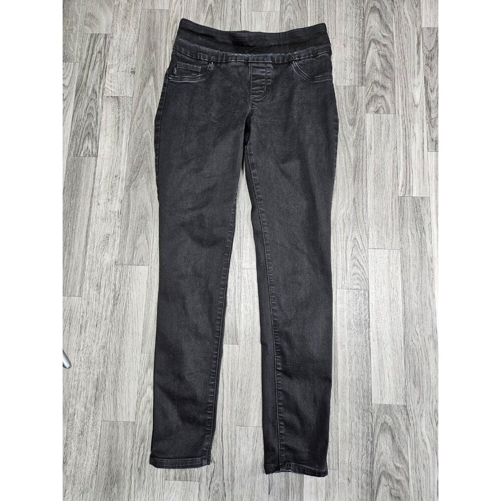 (3/$35) Lee Jeans Womens 4 Black Slim Fit‎ Skinny Leg Sculpting Mid Rise Stretch